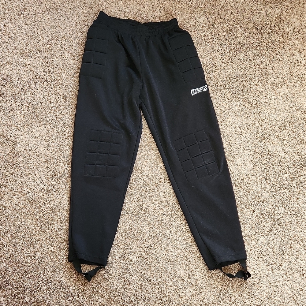 Olympus Black Padded Goalie Pants